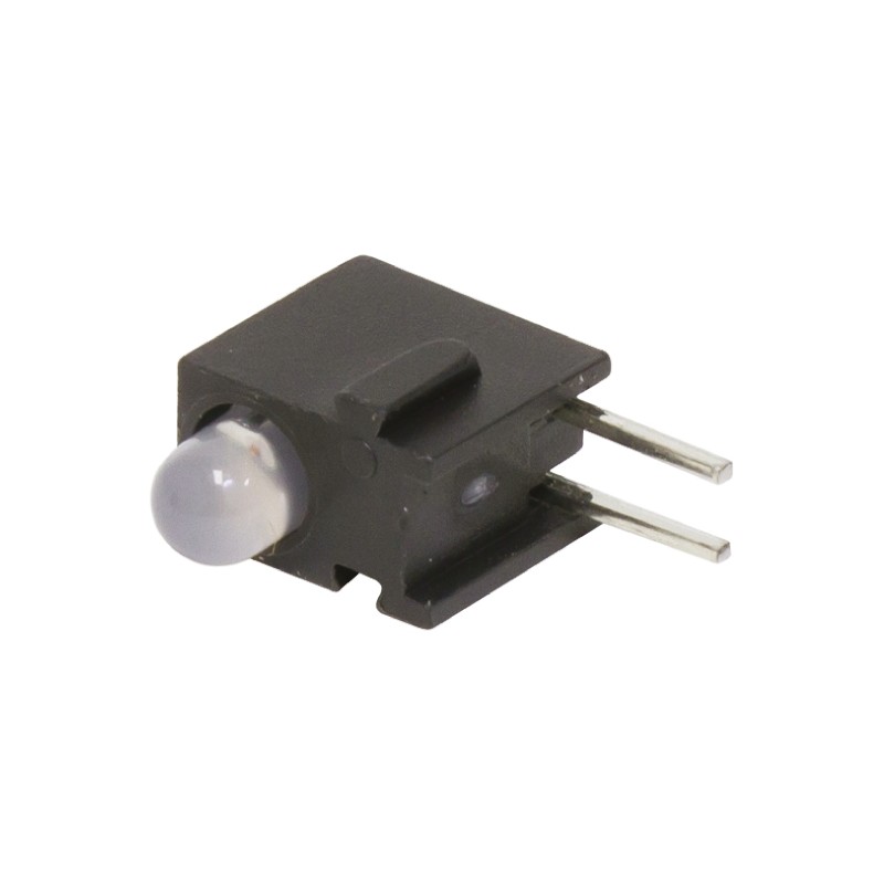 10 pcs - Bivar H100CBC, Green & Red Right Angle PCB LED Indicator, 2 LEDs, Through Hole 2.6 V