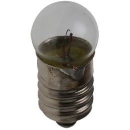 10 pcs - RS PRO E10 Indicator Light, Clear, 6.5 V, 150 mA, 3000h