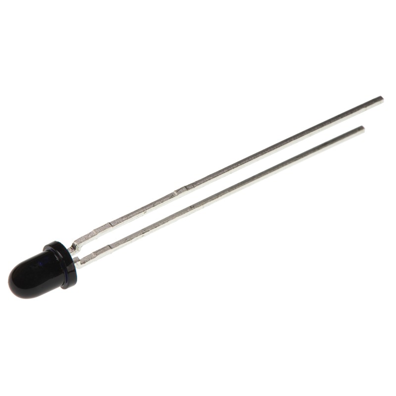 10 pcs - SFH 309 FA-4/5 ams OSRAM, 24 ° IR Phototransistor, Through Hole 2-Pin 3mm (T-1) package