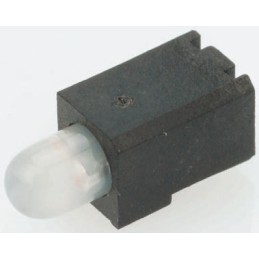 10 pcs - Kingbright L-1387QMP/1EGW, Green & Red Right Angle PCB LED Indicator, Surface Mount 2.5 V