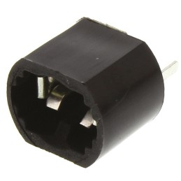 10 pcs - JKL Components 9.5mm Diameter LED Holder for use with 5 mm (T-1 3/4) Wedge Based LED