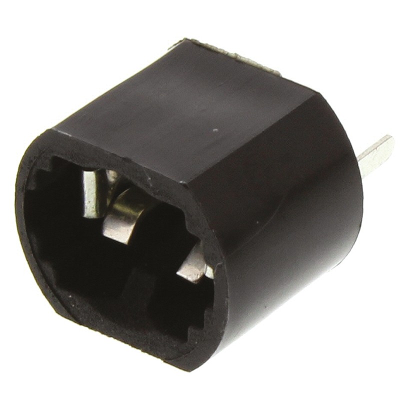 10 pcs - JKL Components 9.5mm Diameter LED Holder for use with 5 mm (T-1 3/4) Wedge Based LED