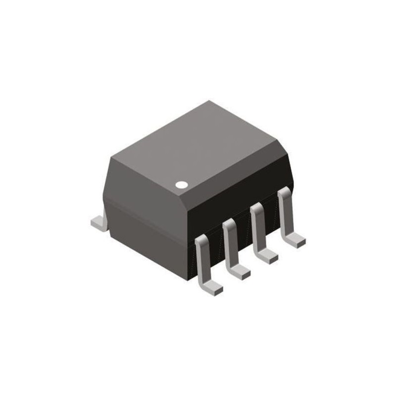 10 pcs - Vishay, ILD206T DC Input Transistor Output Dual Optocoupler, Surface Mount, 8-Pin SOIC