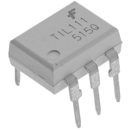 10 pcs - onsemi, TIL111M DC Input Transistor Output Optocoupler, Through Hole, 6-Pin MDIP
