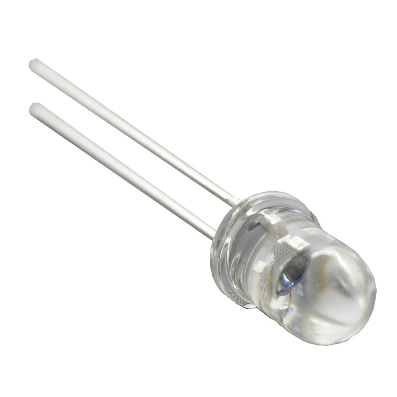 10 pcs - SLLP-F586-1520-UV-395 TSLC, UV LED, 390-425nm 35mW 30 °, 2-Pin Through Hole package