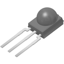 10 pcs - Vishay TSOP13438, 38kHz IR Receiver ±45 °, 30m Range, 2.5 V - 5.5V, Through Hole, 5.4 x 5 x 6.35mm