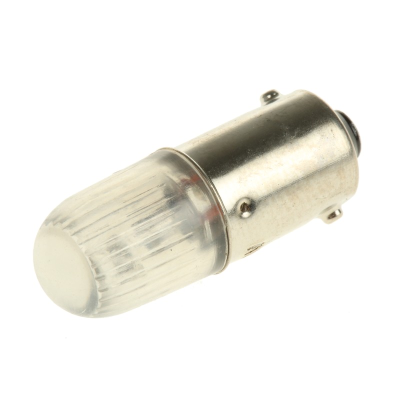 10 pcs - RS PRO Orange Indicator Lamp, 250V, BA9 Base