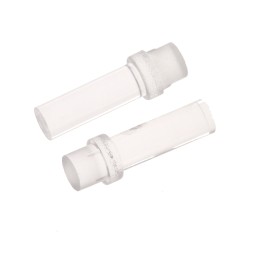 10 pcs - PLP1-375-F Bivar, Panel Mount LED Light Pipe, Clear Flat Lens