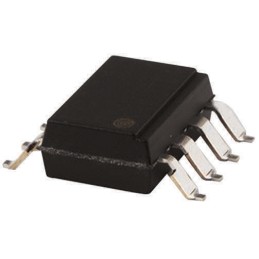 10 pcs - Isocom, TLP521-2SMT&R AC Input NPN Phototransistor Output Dual Optocoupler, Surface Mount, 8-Pin SMD