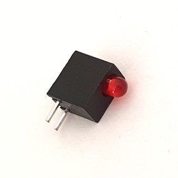 10 pcs - CML Innovative Technologies 15701002, Red LED Indicator, Through Hole 5 V