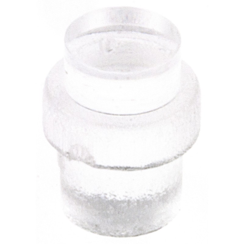 10 pcs - PLP1-100-F Bivar, Panel Mount LED Light Pipe, Clear Flat Lens