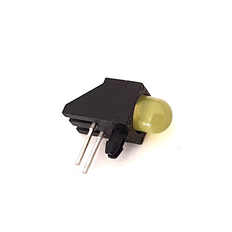 10 pcs - CML Innovative Technologies 15701007, Yellow LED Indicator, Through Hole 5 V