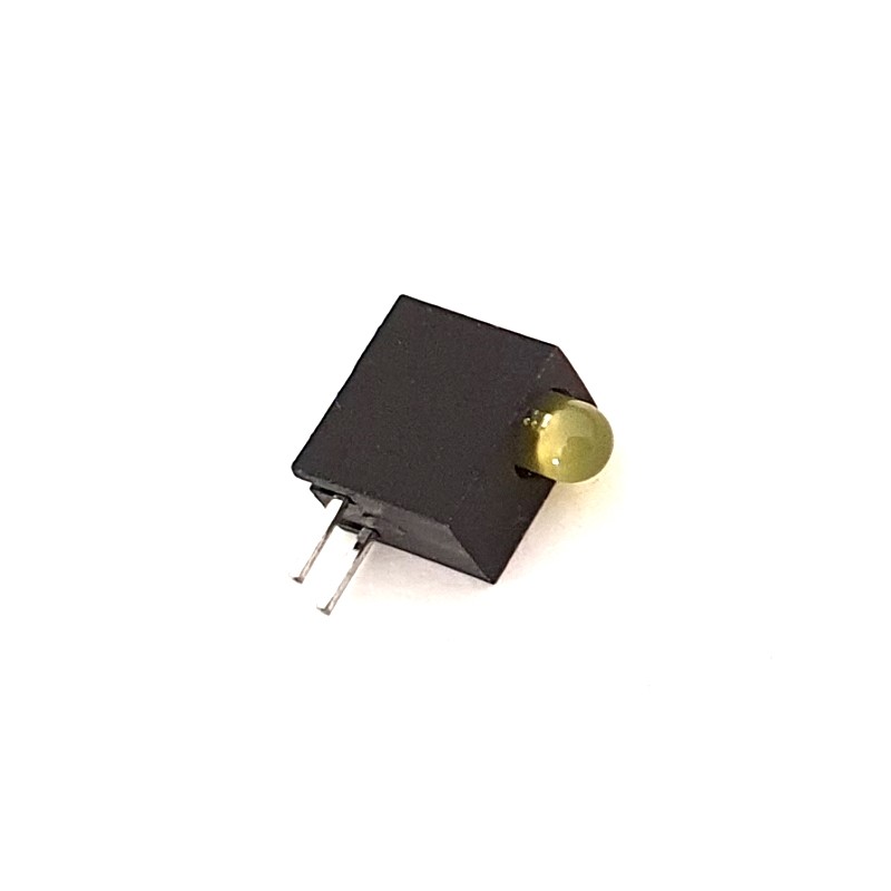 10 pcs - CML Innovative Technologies 15701003, Yellow LED Indicator, Through Hole 5 V