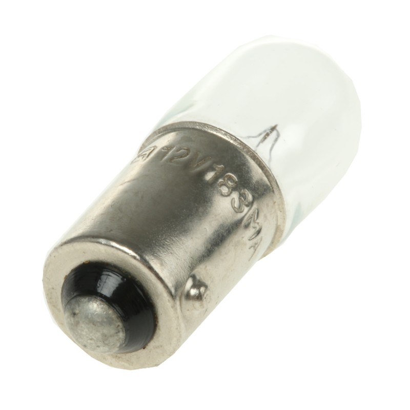 10 pcs - RS PRO BA9s Indicator Light, Clear, 12 V, 183 mA, 3000h