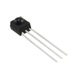 10 pcs - Vishay TSOP34856, 56kHz IR Receiver, 950nm 45 deg, 45m Range, 2.5 V - 5.5V, Through Hole, 6.8 x 6.95 x 5.6mm
