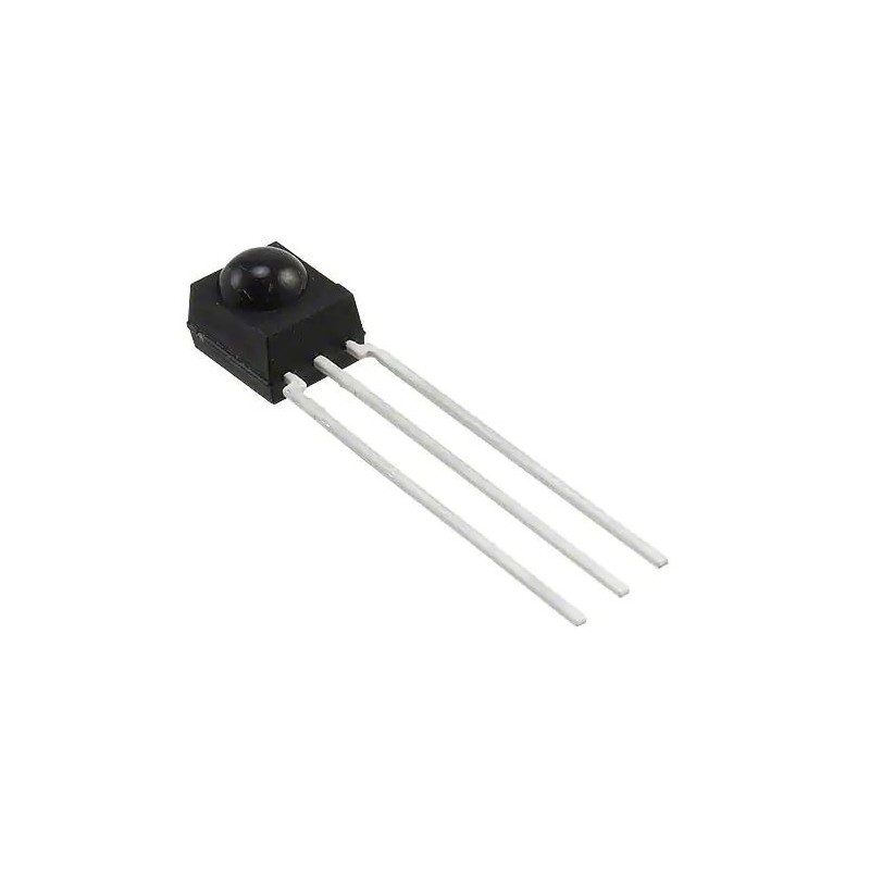 10 pcs - Vishay TSOP34856, 56kHz IR Receiver, 950nm 45 deg, 45m Range, 2.5 V - 5.5V, Through Hole, 6.8 x 6.95 x 5.6mm