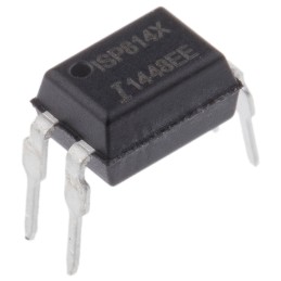 10 pcs - Isocom, ISP814X AC Input Transistor Output Optocoupler, Through Hole, 4-Pin PDIP