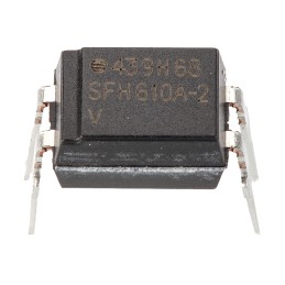 10 pcs - Vishay, SFH610A-2 DC Input Transistor Output Optocoupler, Through Hole, 4-Pin PDIP