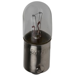 10 pcs - RS PRO BA9s Indicator Light, Clear, 24 V, 70 mA, 10000h