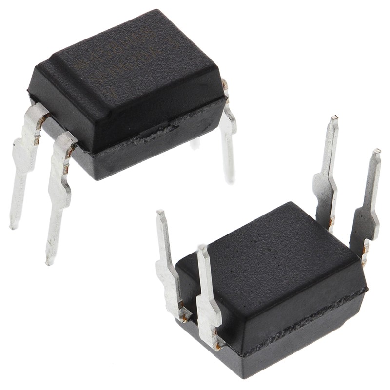 10 pcs - Vishay, SFH620A-3 AC Input Transistor Output Optocoupler, Through Hole, 4-Pin PDIP