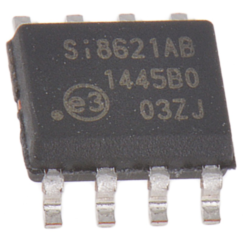 10 pcs - Si8621AB-B-IS Skyworks Solutions Inc, 2-Channel Digital Isolator 1Mbps, 2500 Vrms, 8-Pin SOIC