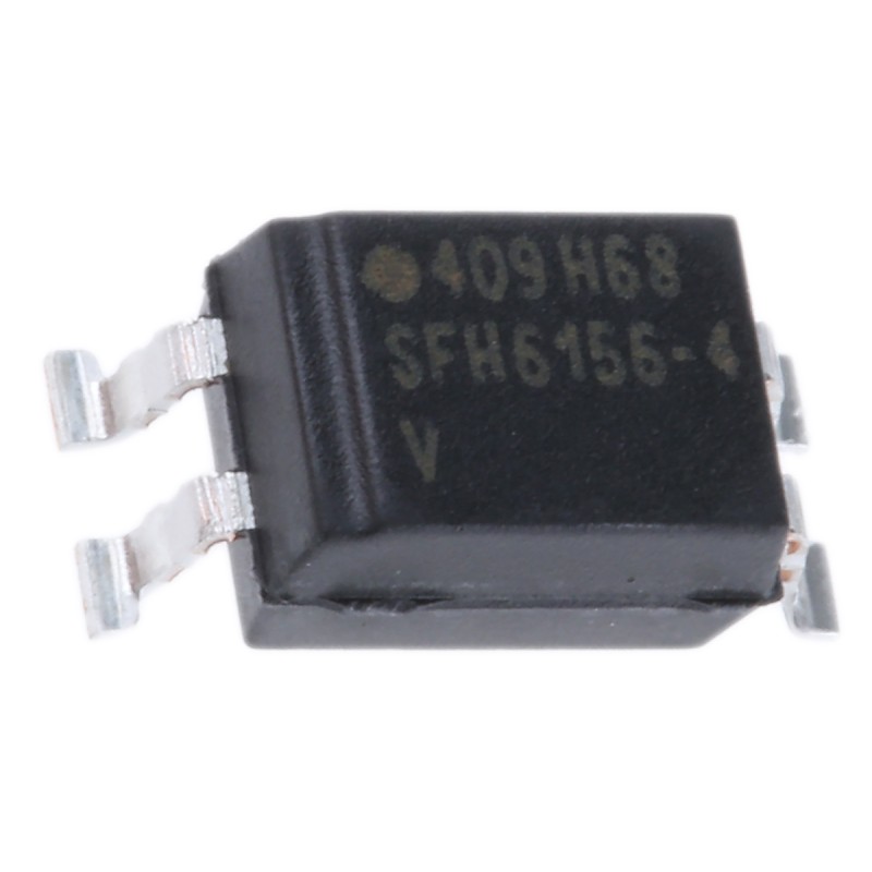 10 pcs - Vishay, SFH6156-4T DC Input Transistor Output Optocoupler, Surface Mount, 4-Pin SMD