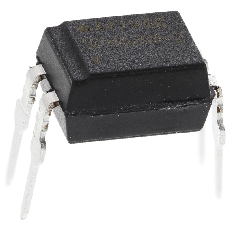 10 pcs - Vishay, SFH620A-2 AC Input Transistor Output Optocoupler, Through Hole, 4-Pin PDIP