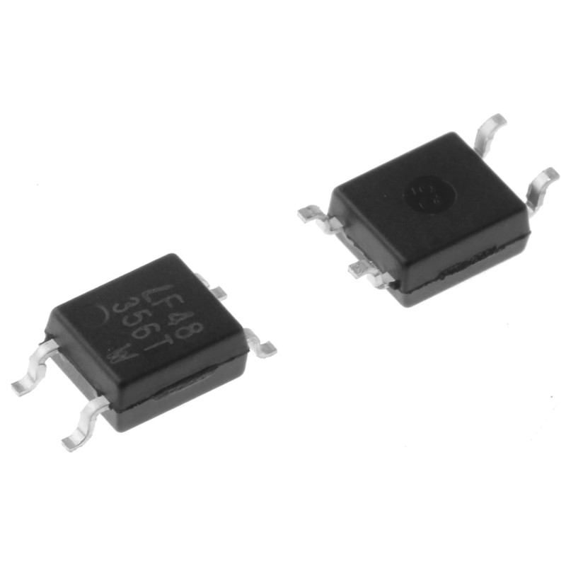 10 pcs - Lite-On, LTV-356T DC Input Transistor Output Optocoupler, Surface Mount, 4-Pin Mini-Flat