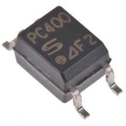 10 pcs - Sharp, PC400J00000F Transistor Output Optocoupler, Surface Mount, 5-Pin Mini-Flat