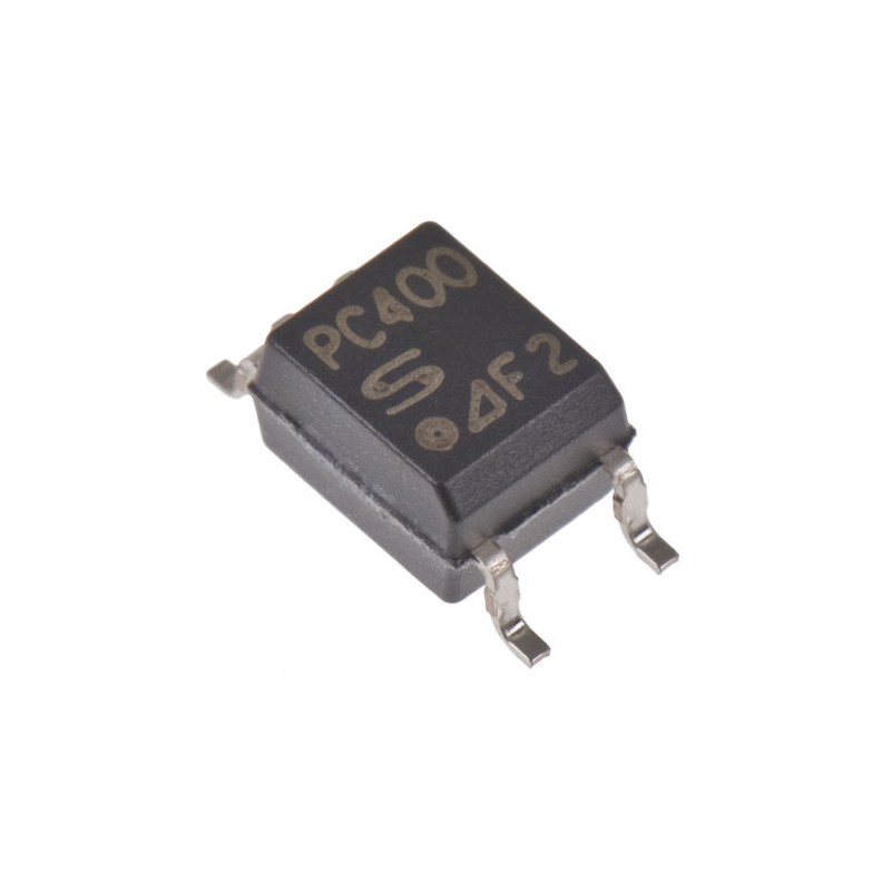 10 pcs - Sharp, PC400J00000F Transistor Output Optocoupler, Surface Mount, 5-Pin Mini-Flat