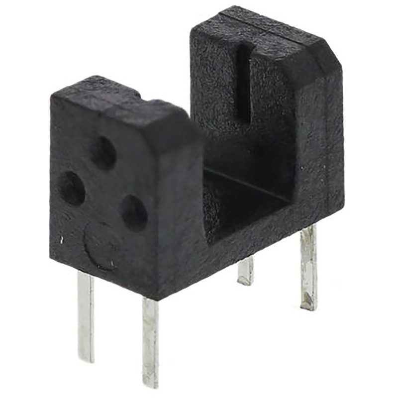 15 pcs - RPI-441C1 ROHM, Through Hole Slotted Optical Switch, Phototransistor Output