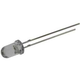 2 pcs - UV5TZ-395-15 Bivar, UV LED, 395nm 40mW 15 °, 2-Pin Through Hole package