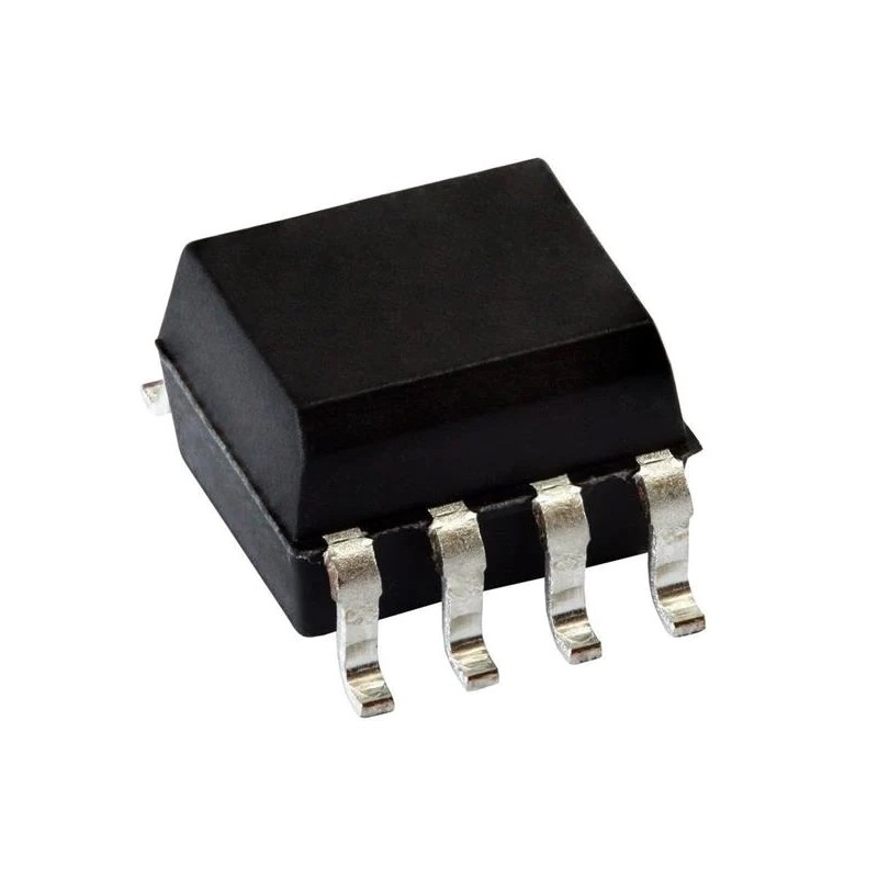2 pcs - Broadcom, HCPL-0531-500E DC Input Transistor Output Dual Optocoupler, Surface Mount, 8-Pin SO