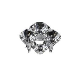 2 pcs - Ledil C17991_SPORT-2X2-S1, SPORT-2X2 Series 4-Way LED Lens, Spot Beam