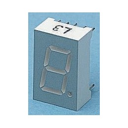 2 pcs - SA05-11CGKWA Kingbright 7-Segment LED Display, CA Green 34 mcd RH DP 12.7mm