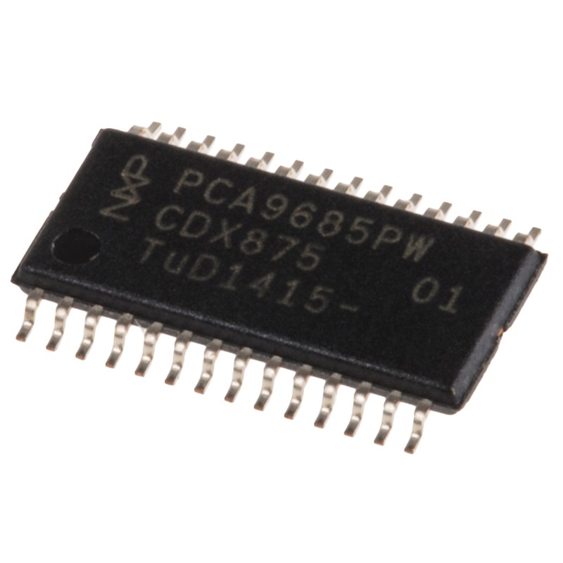 2 pcs - NXP PCA9685PW,112 TSSOP Display Driver, 28 Pin, 4 - 5.5 V