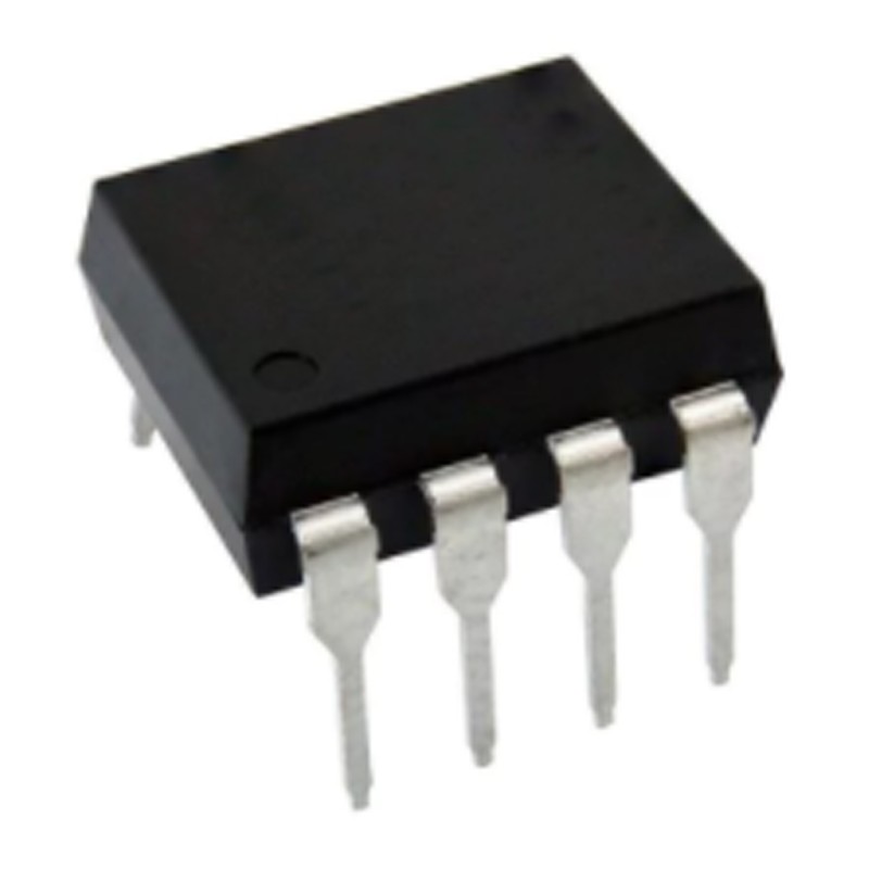 2 pcs - Broadcom, HCPL-7720-000E AC Input Transistor Output Optocoupler, Through Hole, 8-Pin DIP