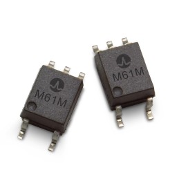 2 pcs - Broadcom, ACPL-M61M-500E DC Input CMOS Output Optocoupler, Surface Mount, 5-Pin SO