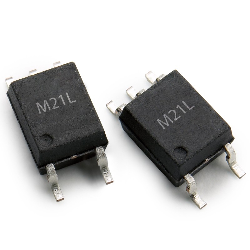 2 pcs - Broadcom, ACPL-M21L-060E DC Input CMOS Output Optocoupler, Surface Mount, 5-Pin SO