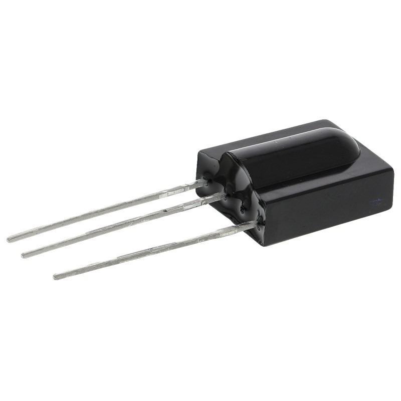 2 pcs - Vishay TSOP31238, 38kHz IR Receiver, 950nm, 45m Range, Through Hole, 10 x 5.8 x 12.5mm