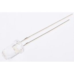 2 pcs - UV5TZ-395-30 Bivar, UV LED, 395nm 40mW 30 °, 2-Pin Through Hole package