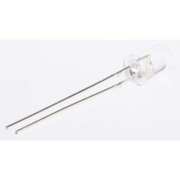 2 pcs - UV5TZ-395-30 Bivar, UV LED, 395nm 40mW 30 °, 2-Pin Through Hole package