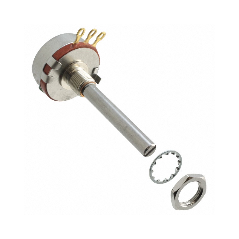 1 pcs : RV4NAYSJ504A - POT 500K OHM 2W CARBON LINEAR