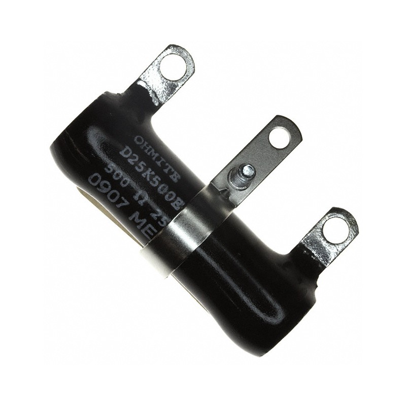 1 pcs : D25K500E - ADJ PWR RES 500 OHM 25W CHAS MT