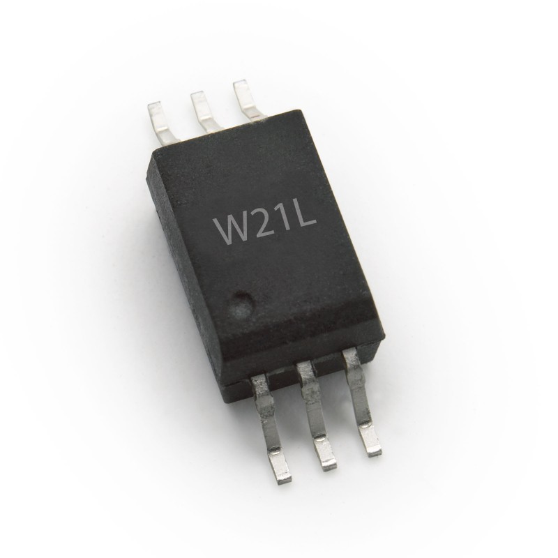 2 pcs - Broadcom, ACPL-W21L-500E DC Input CMOS Output Optocoupler, Surface Mount, 6-Pin SO