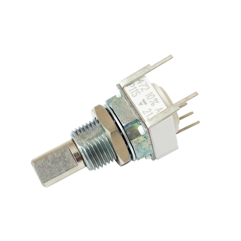 1 pcs : P11H1F0GHFW10472KA - POT 4.7K OHM 1W CERMET LINEAR