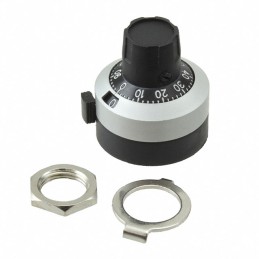 1 pcs : H-516-3A - SCALE DIAL 0.125' 15 TURN METAL