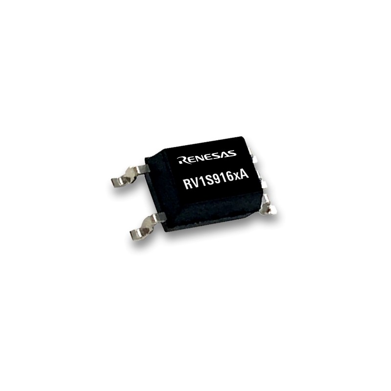 2 pcs - Renesas, RV1S9162ACCSP-100VSC0 Transistor Output Optocoupler, Surface Mount, 5-Pin