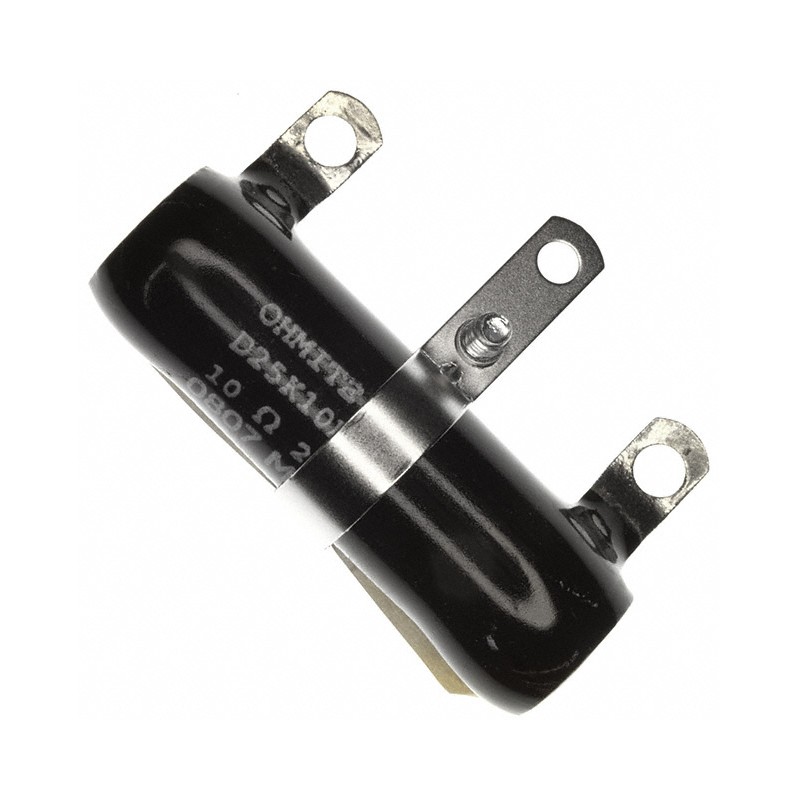 1 pcs : D25K10RE - ADJ PWR RES 10 OHM 25W CHAS MT