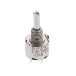 1 pcs : PRV6SAABGYB25503KA - POT 50K OHM 1.5W CERMET LINEAR